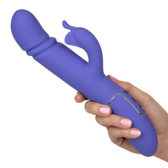 Shameless Seducer Thrusting Rabbit Vibrator - Sex Toys