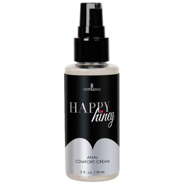 Sensuva Happy Hiney Anal Comfort Cream - 2 Oz - Lube, Toy Care and Better Sex