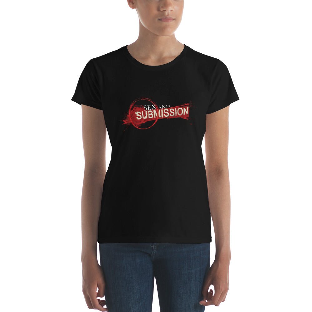 Sex and Submission Fashion Fit Tee - Black - Kink Brand