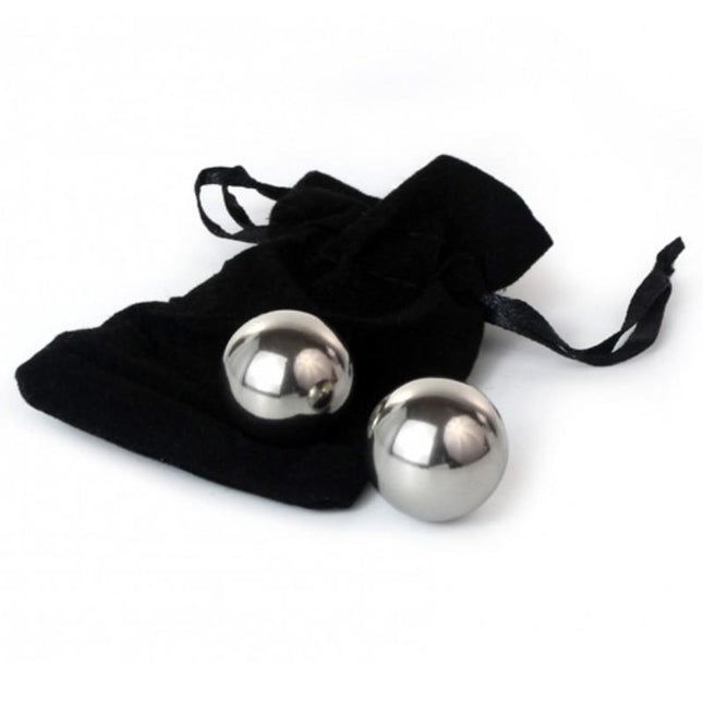Sportsheets Sex & Mischief Steele Balls Stainless Steel - Sex Toys