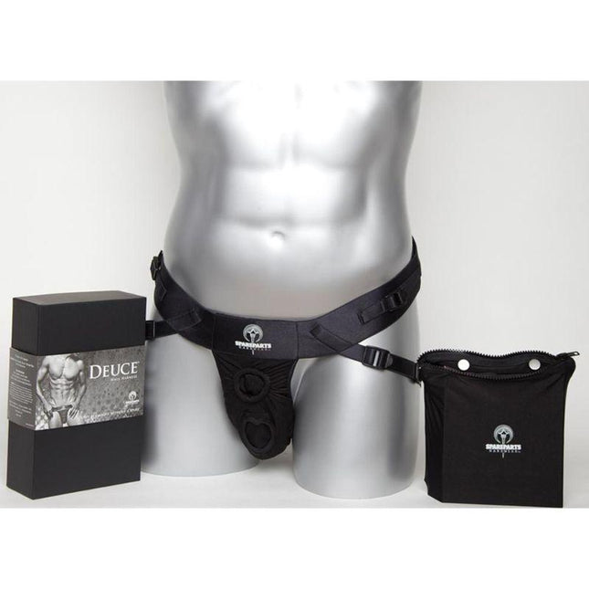 SpareParts Deuce Magnum Double Hole Strap On Harness - Kink Store