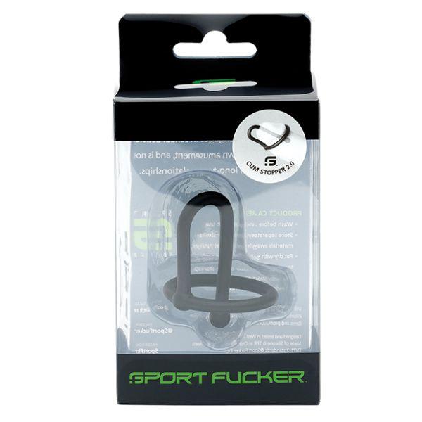 Sport Fucker Cum Stopper 2.0 Silicone Penis Plug Glans Ring - Kink Store
