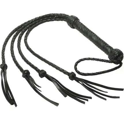 Strict Leather Four Lash Whip - Kink Store