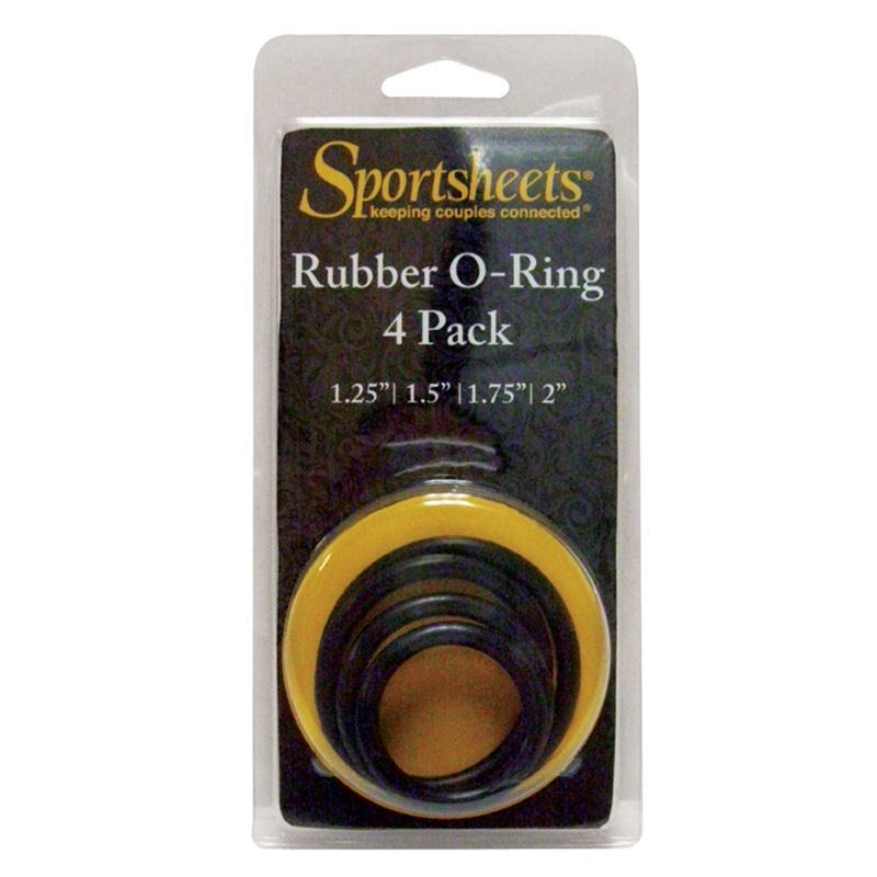 The Big O Rings Rubber Cock Rings - Kink Store