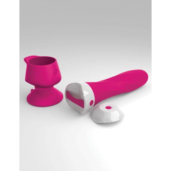 Threesome Wall Banger Deluxe Suction Cup Vibrator - Kink Store