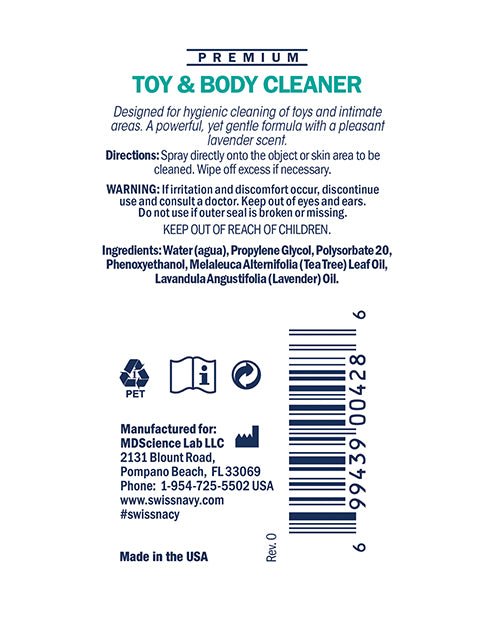 Toy & Body Cleaner - 1 Oz - Kink Store