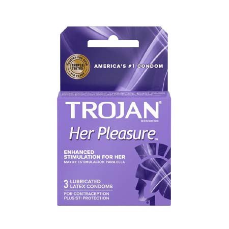 Trojan Her Pleasure Condoms - Kink Store