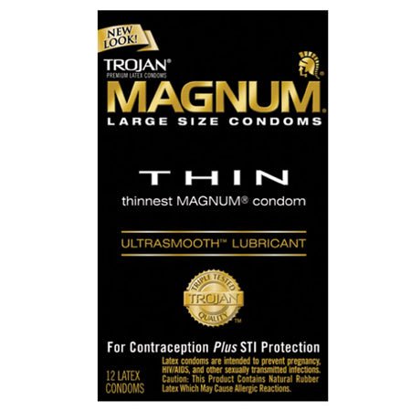 Trojan Magnum Thin Condoms - Kink Store