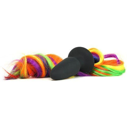 Unicorn Tails Rainbow Butt Plug - Kink Store