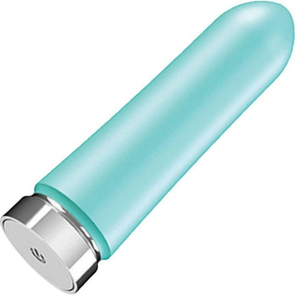 VeDO Bam Mini Rechargeable Bullet Vibe - Tease Me Turquoise - Kink Store