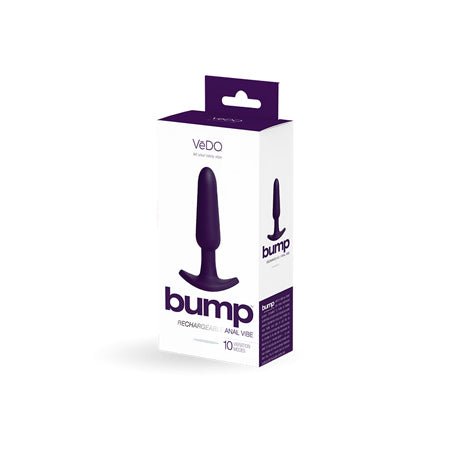 VeDO Bump Vibrating Anal Plug - Kink Store