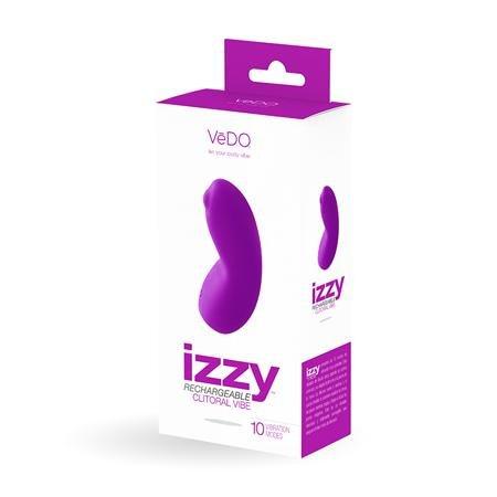 VeDO Izzy Rechargeable Clitoral Vibe - Violet Vixen - Kink Store