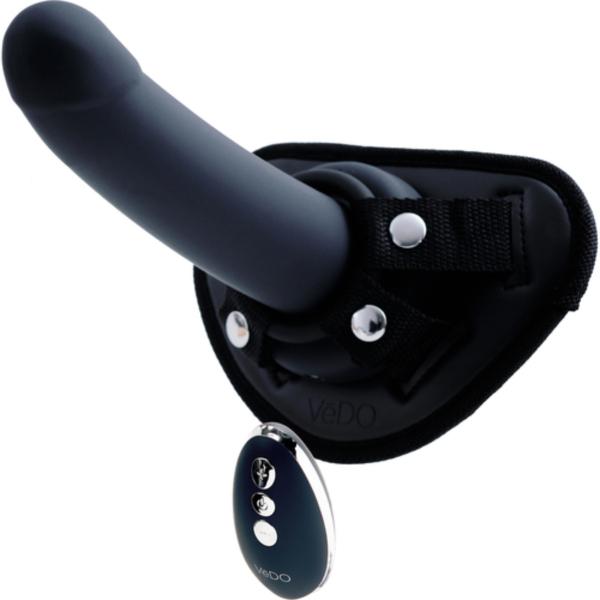 VeDO Strapped Rechargeable Vibrating Strap-On Set - Kink Store