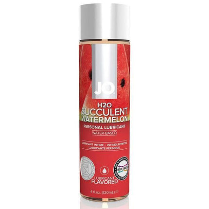 JO H2O Flavored Lube - Water Based Lubricant - Lube, Toy Care and Better Sex