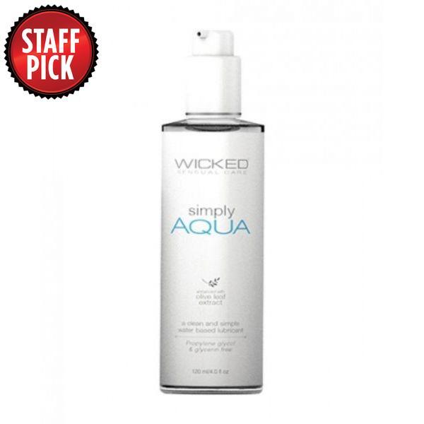 Wicked Simply Aqua Water Based Lubricant - Kink Store