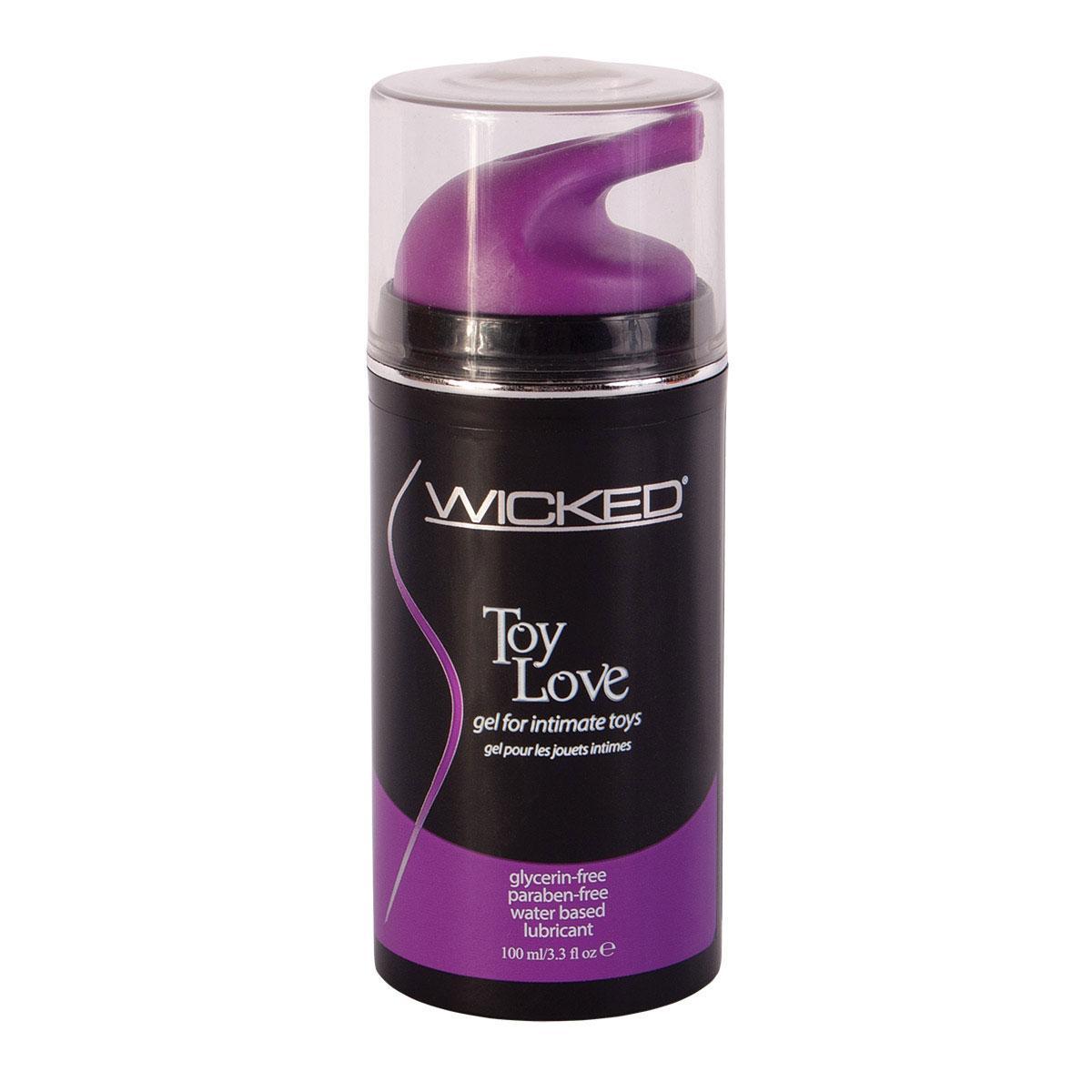Wicked Toy Love Sex Toy Gel Lubricant - 3.3 oz - Kink Store