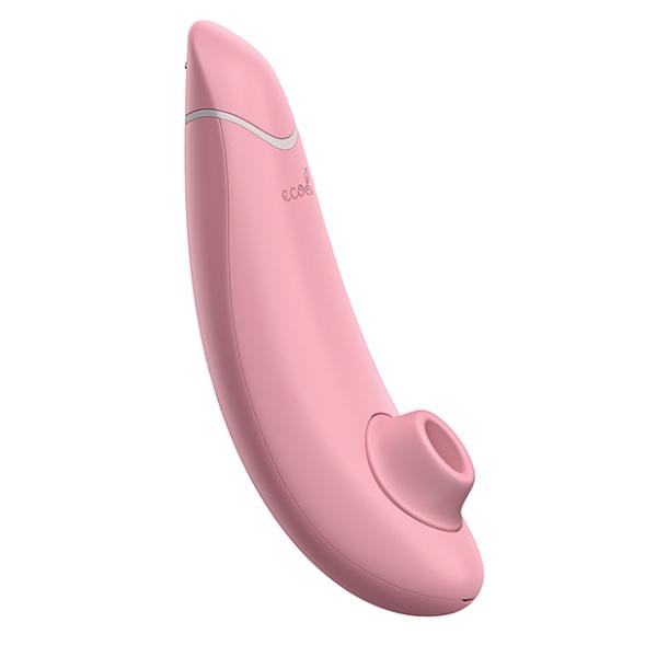 Womanizer Premium Eco Rechargeable Silicone Pleasure Air Clitoral Stimulator Rose - Vibrator Play